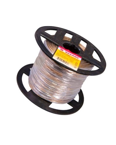 Трос стальной в ПВХ изоляции d2.5 мм (200 м) REXANT 09-5325 в Иваново Крепежные изделия Pintop.ru