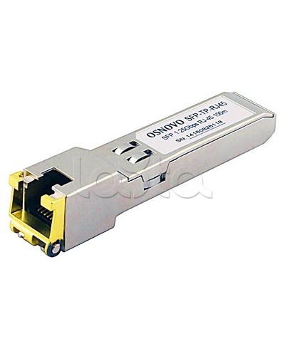 Медный SFP модуль OSNOVO SFP-TP-RJ45(1G) в Иваново Модули SFP/XFP/GBIC Pintop.ru