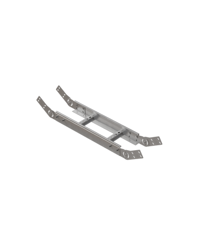 Вертикальный шарнирный угол 80х600х1,5 мм HD85 N КМ-профиль (LSHL80-600-1.5 HD85 N) в Иваново Аксессуары для лотков Pintop.ru