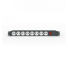 Блок розеток 1U, 8 розеток Sonar RD-8 (pwc)