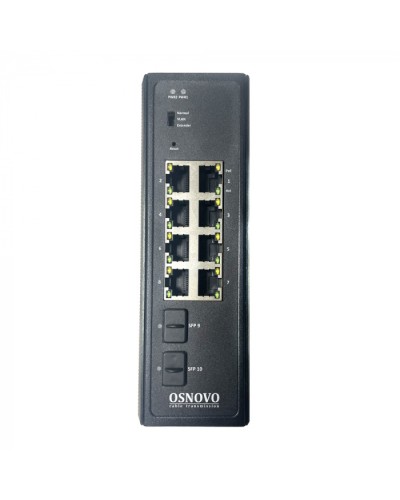 OSNOVO SW-80802-IM(port 90W,360W) Промышленный Web-управляемый PoE коммутатор в Иваново Коммутаторы Pintop.ru