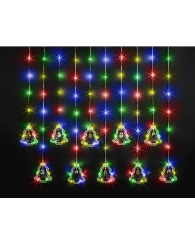 Гирлянда Navigator 95 009 NGF-D034-03 (бахрома елки и фигурки RGBY 3*0.6м IP20) в Иваново Источники света(Лампы) Pintop.ru