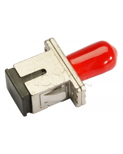 Соединитель проходной ST-SC, MM(для многомодового кабеля), simplex Cabeus ST-SC-MM в Иваново Проходные адаптеры и розетки оптические Pintop.ru