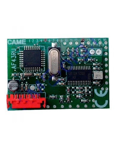 Плата радиоприемника встраиваемая Came 001AF43RU в Иваново Устройства радиоуправления для шлагбаумов и автоматики Pintop.ru