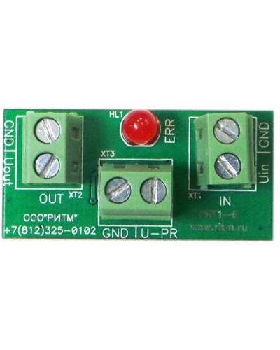 Одноканальный блок защиты от КЗ PRT1 Ritm в Иваново GSM мониторинг Ritm Pintop.ru