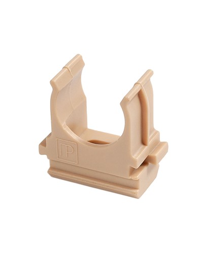 Крепёж-клипса для труб АБС-пластик сосна д25 в малой упаковке (10шт/500шт уп/кор) Промрукав (PR13.0056) в Иваново Держатели, клипсы, скобы Pintop.ru