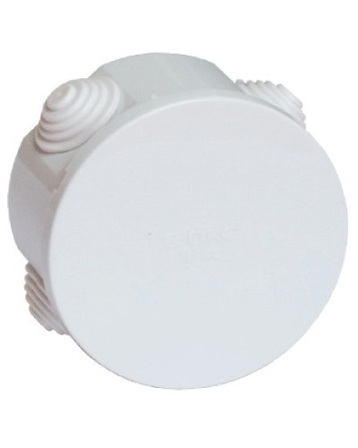 Коробка ответвительная с кабельными вводами, IP44, д.65х35 мм (24 шт/уп) DKC (53500) в Иваново Распределительные коробки Pintop.ru