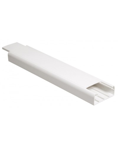 Кабель-канал 80x40 с крышкой парапетный IEK CKK40-080-040-1-K01 в Иваново Кабель-канал Pintop.ru