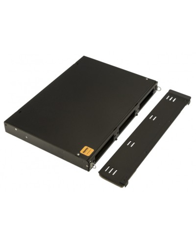 Бокс оптический 19 Hyperline FO-19V-1U-3xSLT-W130H30-24UN-BK в Иваново Кросс оптический Pintop.ru