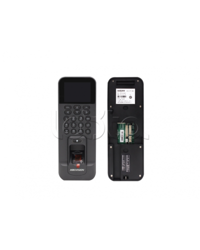 Терминал доступа со встроенными считывателями Mifare карт и отпечатков пальцев Hikvision DS-K1T804BMF в Иваново Считыватели Pintop.ru