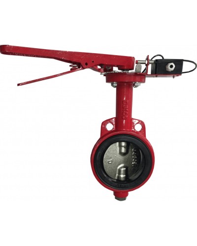 Затвор дисковый с электроприводом Спецавтоматика Зт 150/1,6(Р)-Ф.УЗ.1-АМК-150 с устройством контроля положения в Иваново Устройства пуска водяного пожаротушения Pintop.ru