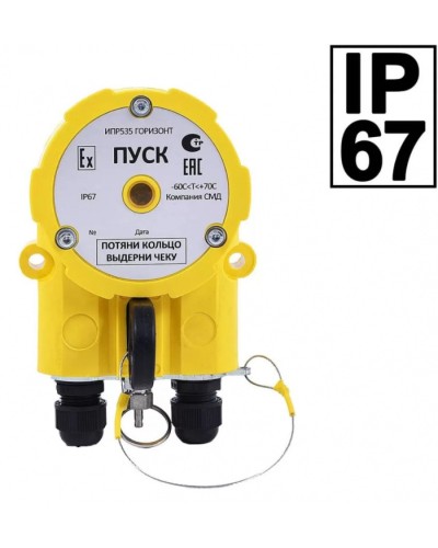 Устройство дистанционного пуска Компания СМД УДП 535-216-В Горизонт ПУСК ОП в Иваново Пожарные извещатели Pintop.ru