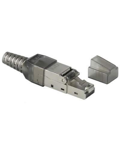 ITK Разъём RJ-45 FTP для кабеля кат.6A полевая заделка (CS3-1C6AF-Q) в Иваново Коннекторы и разъемы Pintop.ru