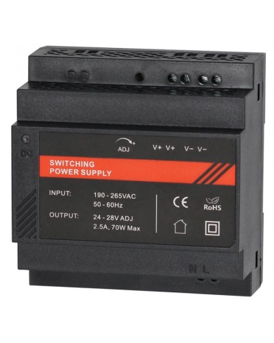 Блок питания Smartec ST-PS203DDL-BK в Иваново Дополнительное оборудование для СКУД Pintop.ru