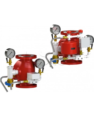 Узел управления спринклерный водозаполенный Спецавтоматика УУ-С80/1,6В-ВФ.О4- Шалтан в Иваново Устройства пуска водяного пожаротушения Pintop.ru