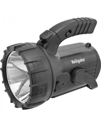 Фонарь Navigator 94 975 NPT-SP12-ACCU Прож/кемп 1LEDx3Вт+18+4LED аккум.3.7В 4Ач в Иваново Источники света(Лампы) Pintop.ru