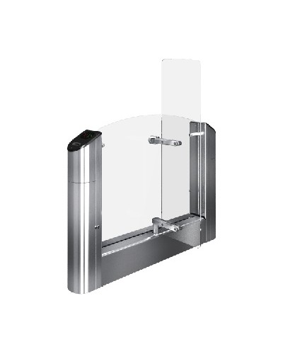 Модуль турникета крайний с высокими створками и картоприемником Oxgard Praktika T-04-SMTК-R-660(Mifare) в Иваново Турникеты Pintop.ru