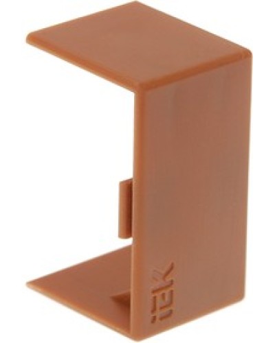 ELECOR Соединитель на стык КМС 40х16 сосна (4шт/компл) IEK (EL-KK10D-S-040-016-K34) в Иваново Аксессуары для кабель-канала Pintop.ru