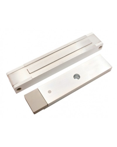 Электромагнитный замок с датчиком состояния двери ALeko ALM-400P (12В белый) в Иваново Электромагнитные замки Pintop.ru