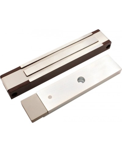 Электромагнитный замок с датчиком состояния двери ALeko ALM-400P (12В коричневый) в Иваново Электромагнитные замки Pintop.ru