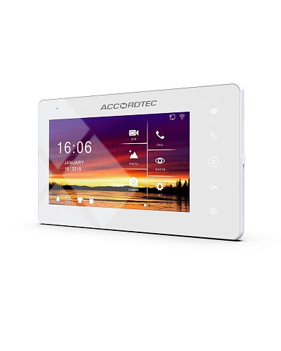Видеодомофон 7 AccordTec AT-VD 710W K EXEL в Иваново Домофония Pintop.ru