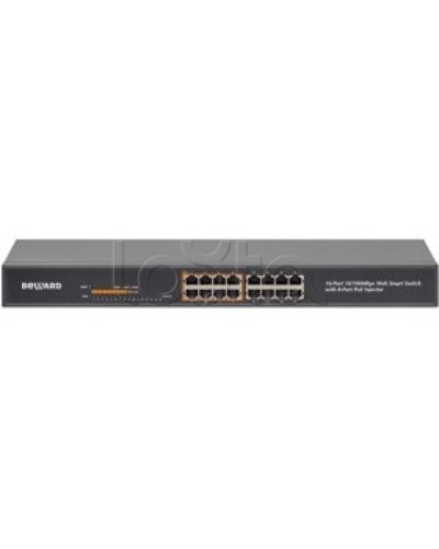 Коммутатор PoE 16-портовый Beward STW-16P8 в Иваново Коммутаторы Pintop.ru