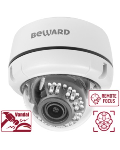IP-камера видеонаблюдения антивандальная купольная Beward B2530DVZ в Иваново IP-камеры Pintop.ru