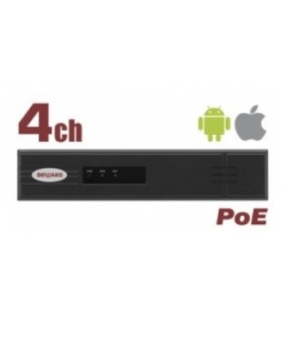 IP-видеорегистратор 4-х канальный Beward BK0104H2-P4 в Иваново Системы видеонаблюдения Pintop.ru