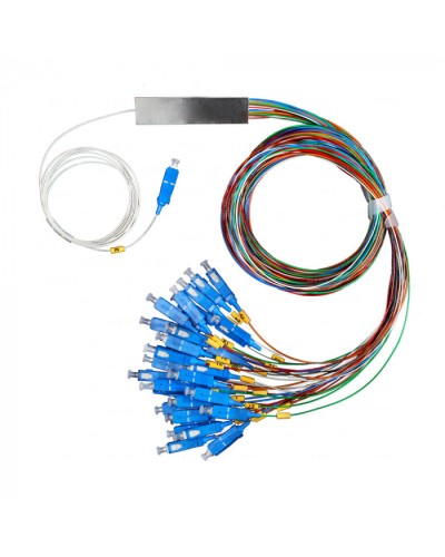 Разветвитель план 1х4 окон SC/UPC 9/125 вывод 1,5м буфер 0.9мм 1260/1650 Cabeus (FCT-PLC-1/4-9-SC/U-1.5-0.9) в Иваново Оптические разветвители (сплиттеры) Pintop.ru