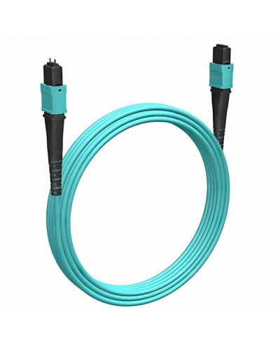 Кабельная сборка MPO(F) -MPO(M)-12 волокон 50/125 OM3, 2 m Cabeus (FOP-50-OM3-12-MPO(F)-12-MPO(M)-B-2m) в Иваново Кабельные сборки (оптические) Pintop.ru