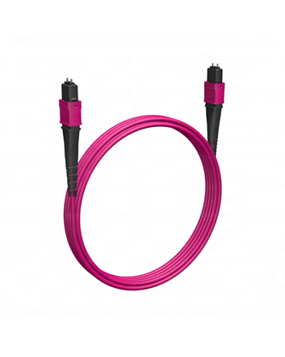 Кабельная сборка MPO(M) -MPO(M)-12 волокон 50/125 OM4, 5 m Cabeus (FOP-50-OM4-12-MPO(M)-12-MPO(M)-B-5m) в Иваново Кабельные сборки (оптические) Pintop.ru