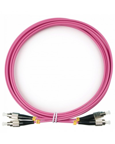 Шнур оптический duplex FC-FC 50/125 mm OM4 2м LSZH в Иваново Патч-корды оптические Pintop.ru