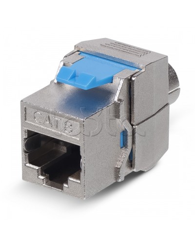 Вставка Keystone Jack RJ-45(8P8C) Cabeus KJ-RJ45-Cat.8-SH-180-Toolless в Иваново Модули Keystone Pintop.ru