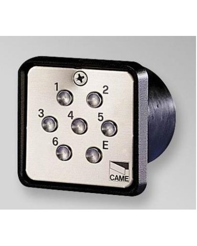 Клавиатура кодонаборная 7-кнопочная, встраиваемая Came 001S6000 в Иваново Запчасти для шлагбаумов и автоматики Pintop.ru