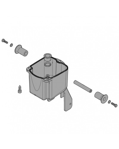Корпус редуктора C010 Came 119RICX044 в Иваново Запчасти для шлагбаумов и автоматики Pintop.ru