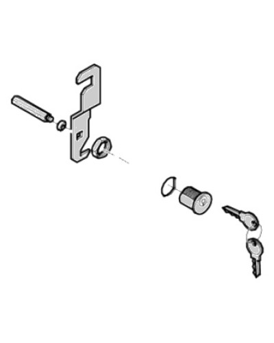 Замок дверцы G4040 G4041 Came 119RIG176 в Иваново Запчасти для шлагбаумов и автоматики Pintop.ru