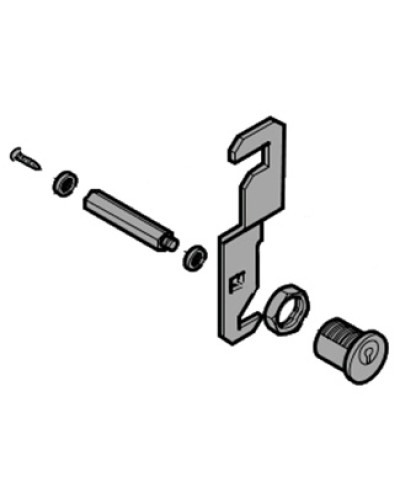 Замок дверцы G4040 Came 119RIG411 в Иваново Запчасти для шлагбаумов и автоматики Pintop.ru