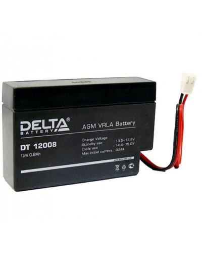 АКБ 12 - 0,8 Delta DT 12008 Т9 в Иваново Электротехническое оборудование Pintop.ru