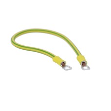 Перемычка медная сеч. 6 мм2, с наконечниками под винт М6, в комплекте с метизами DKC (SC6L300KHDZ)