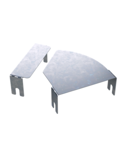 Крышка д/угла гор.изм.CPO 0-44 осн.150 DKC (38011HDZL) в Иваново Аксессуары для лотков Pintop.ru