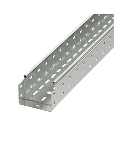 Лоток перфорированный 100х50 L3000 толщ.1,5 мм, горячеоцинкованный DKC (3526215HDZ) в Иваново Аксессуары для лотков Pintop.ru