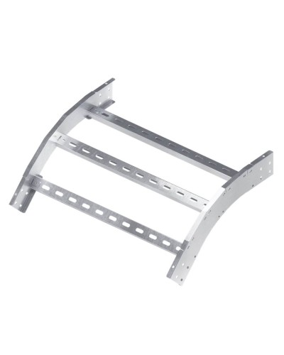 Угол лестничный вертикальный внешний 45 градусов 150х500, R600 DKC (ULOC655) в Иваново Аксессуары для лотков Pintop.ru