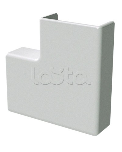 Угол плоский белый 22x10 DKC (00407R) в Иваново Аксессуары для кабель-канала Pintop.ru