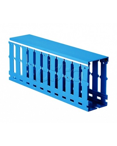 Короб перфорированный, синий RL6 40x80 DKC 01260RL в Иваново Аксессуары для кабель-канала Pintop.ru