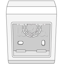 Коробка монтажная под 2 модуля "BRAVA" DKC 10034