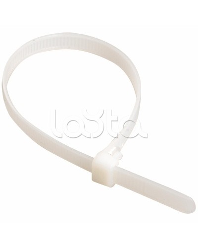 Хомут-стяжка нейлоновый, стандартный P6.6 12.5х850 белый DKC 25241 (100 шт/уп) в Иваново Стяжки-хомуты Pintop.ru