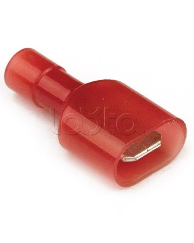 Наконечник плоский полностью изолир. (вилка) 2,5-6 кв.мм 6,3х0,8 мм (РППИ-П) DKC 2C22TP в Иваново Крепеж Pintop.ru