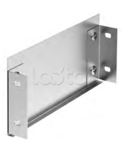 Заглушка сборная ТС 300х50, цинк-ламельная (аналог горячеоцинкованный) DKC 30196HDZL в Иваново Аксессуары для лотков Pintop.ru