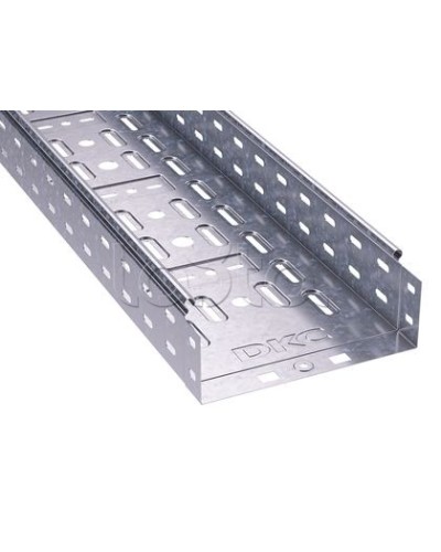 Лоток перфорированный 300х100 L3000, горячеоцинкованный DKC 35344HDZ в Иваново Кабельные лотки Pintop.ru
