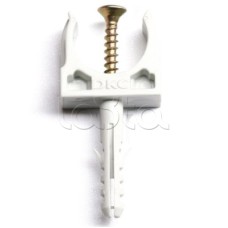 Держатель с защелкой и дюбелем, д.20 мм DKC 51320